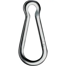 Kleinsorge GmbH & Co. KG Karabinerhaken Form C 140 mm Silber