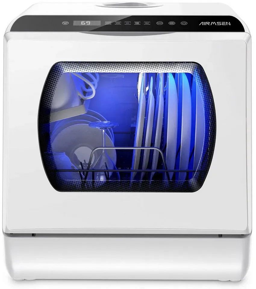 airmsen mini geschirrspler tischgeschirrspler