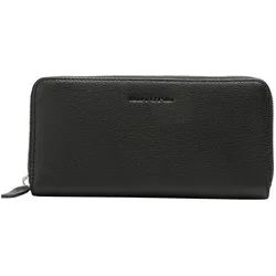 Geldbörse MARC O'POLO "aus hochwertiger Leder-Qualität", schwarz, Leder, unifarben, casual, Kleinlederwaren