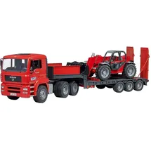 bruder die profi serie BRUDER® MAN TGA Tieflader mit Manitou Teleskoplader MLT 633