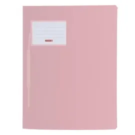 Brunnen Schnellhefter FACT! Kunststoff rosa pastell transluzent DIN A4