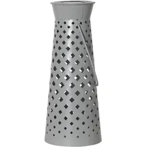 Star Trading Laterne Kunststoff, Metall 13 x 32 cm 1 Stück grau
