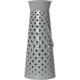 Star Trading Laterne Kunststoff, Metall 13 x 32 cm 1 Stück grau