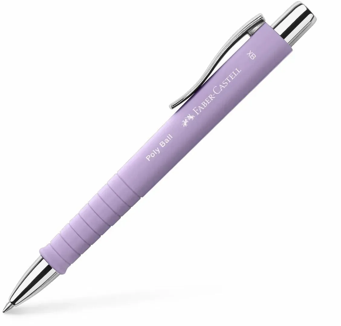 Faber-Castell 241104 Kugelschreiber Blau Clip-on-Einziehkugelschreiber Extradick 1 Stück(e)