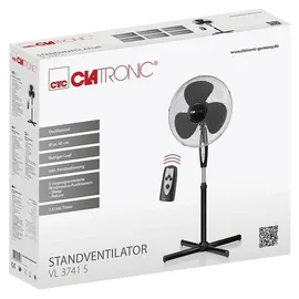 Clatronic VL 3741 S Standventilator schwarz