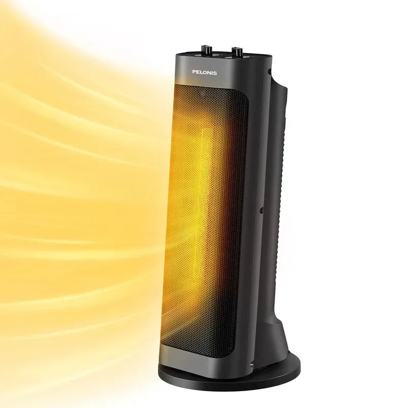 PELONIS 2000 W PTC-Keramik-Heizlüfter, 3-sekündige Aufheizzeit, 70°-Oszillation, Kippschutz & Überhitzungsschutz, tragbar, für ca. 10 m2