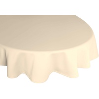 Wirth Tischdecke WIRTH "NEWBURY" Tischdecken Gr. B/L: 130 cm x 190 cm, oval, beige Tischdecken oval