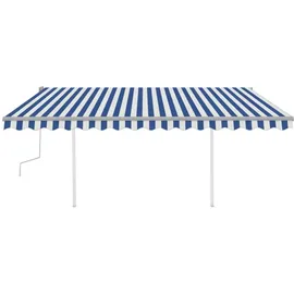 vidaXL Markise 4 x 3,5 m blau