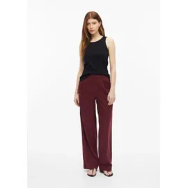 s.Oliver Bundfaltenhose Leinen rot 44