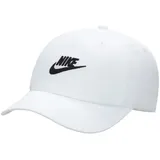 Nike Club Futura Wash-Cap Kinder White/Black 