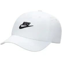 Nike Club Futura Wash-Cap Kinder White/Black 