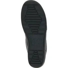 CAPRICE Slipper aus Leder Mehrweite H, Schwarz 40 EU