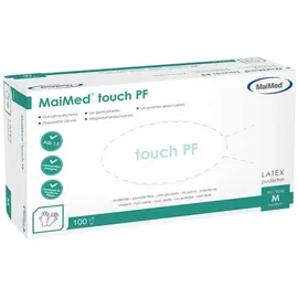 Maimed MyClean touch Gr. M Latexhandschuh PF