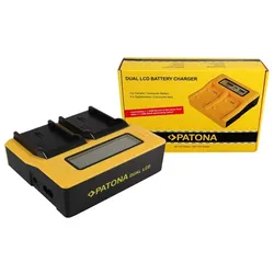 Dual LCD Ladegerät f. Pentax D-LI90 K K01 K-01 K5 K-5 K5 II K-5 II K5 IIs K-5 IIs