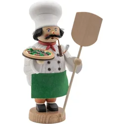 Seiffener Volkskunst Räuchermann Pizzabäcker