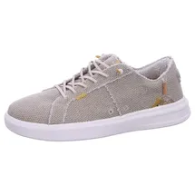 Fusion Leinenschuh in beige, Gr.: 45