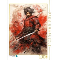 Calvendo Puzzle Der siegreiche Samurai | 1000 Teile Lege-Größe