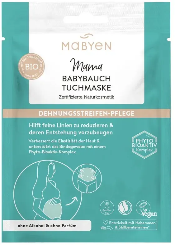 MABYEN Mama Babybauch Tuchmaske