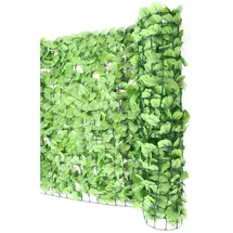 Mendler Windschutz 300 x 150 cm Grün Kunststoff