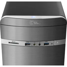 CSL Office PC AMD Ryzen 5 8600G, 4300 MHz, AMD Radeon 760M, 16 GB 1000 GB M.2 SSD, Windows 11 Home, USB 3.2, M11060H