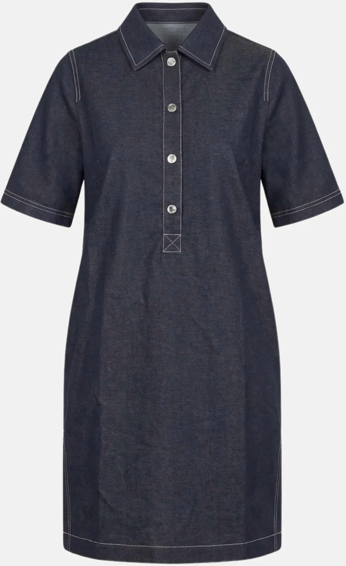 Kurzarm-Kleid Nora Blau 36