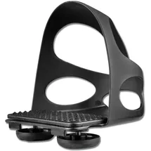 Waldhausen Steigbügel Fusskorb für Steigbügel 10 cm Schwarz