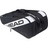 Head Elite 12R Monstercombi Black/ White Tennistasche