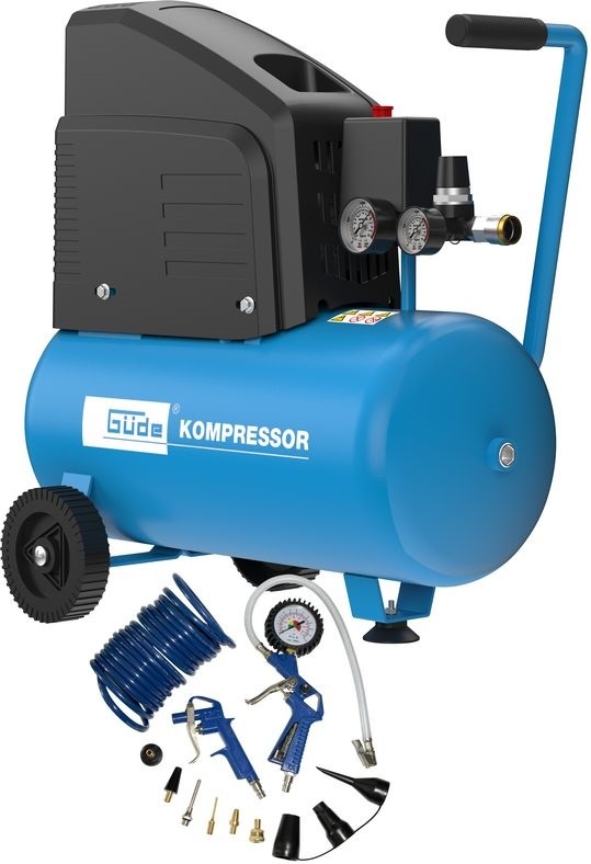 GÜDE 71166 Kompressor Kolbenkompressor Druckluftkompressor 231/10/24 12-tlg. 