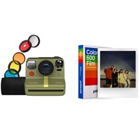 Polaroid Now+ Gen 2 Sofortbildkamera - Waldgrün & Color Film für 600
