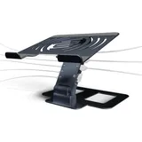 Reloop Stand Hub Pro - Laptop-Ständer und 10-in-1-Multimedia-Hub mit Power Delivery