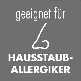 Badenia Daunendecke Trendline Comfort leicht 135 x 200 cm weiß