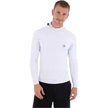 Hurley Rashguard Icon Hooded Weiß M
