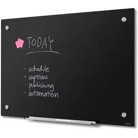Showdown Displays Glasboard 90 x 60 cm Schwarz