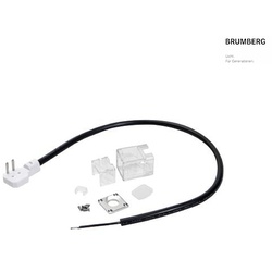 Brumberg Anschluss-Set Seite rechts zu QUALITYFLEX PROTECTION VERTICAL, transparent BRUM-53250200