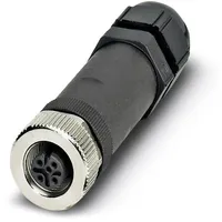 Phoenix Contact 1556838 Sensor-/Aktor-Steckverbinder, unkonfektioniert M12 Buchse, gerade Polzahl
