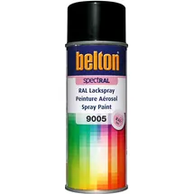 Kwasny belton spectRAL Lackspray RAL 9005 tiefschwarz, glänzend, 400 ml - Profi-Qualität