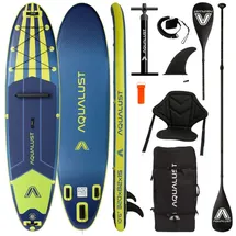 AQUALUST 10,6 iSUP Board 320 x 76 x 15 cm Blau
