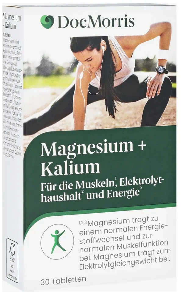 DocMorris Magnesium + Kalium 30 St