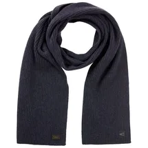 CAMEL ACTIVE Strickschal aus reiner Lammwolle Navyblau, | Gr.: onesize