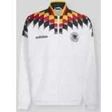 Regular Fit Trainingsjacke mit DFB-Logo-Detail, Weiss, M