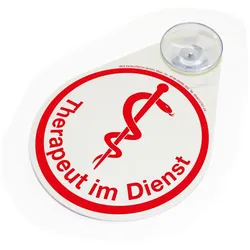 BOI Hinweisschild Therapeut im Dienst 9108-02096-002