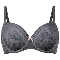 Rosa Faia BH Fleur Bügel-BH, Spitzen-Details, Zierschleife, für Damen, 408 Anthrazit 105F