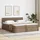 vidaXL Bett mit Stauraum 180 x 200 cm Braun
