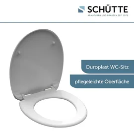 Schütte WC-Sitz Duroplast Weiß
