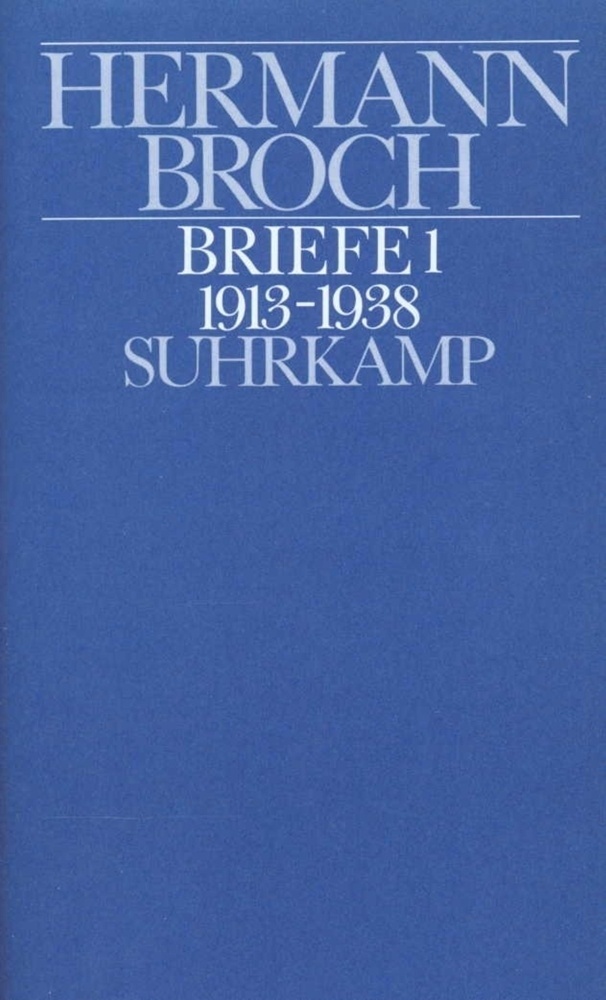 Briefe (1913-1938) - Hermann Broch  Leinen