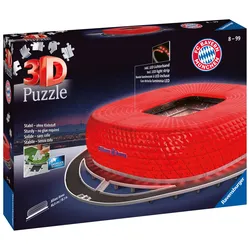 Ravensburger Puzzle - 3D-Puzzle - Allianz Arena bei Nacht