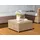 Beliani Avola Loungeset Rattan hellbraun/cremeweiß