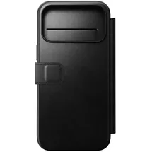 Nomad iPhone 17 Pro Max Leder Flipcase schwarz