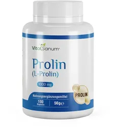 VitaSanum®- Prolin (L-Prolin) 1000 mg 100 Kapseln 100 St