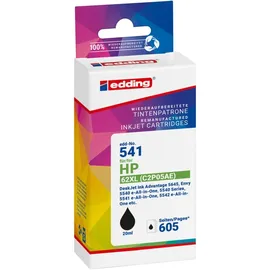 edding kompatibel zu HP 62XL schwarz (C2P05AE)